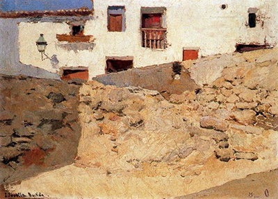 Adobe Houses Joaquin Sorolla